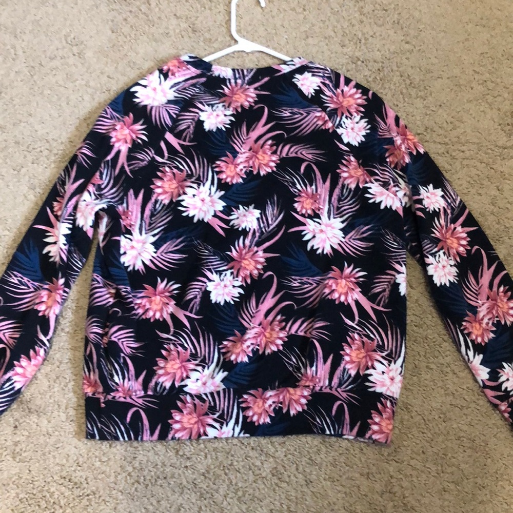 Spiritual Gangster Varsity Sweatshirt Tropics - Picture 5 of 6